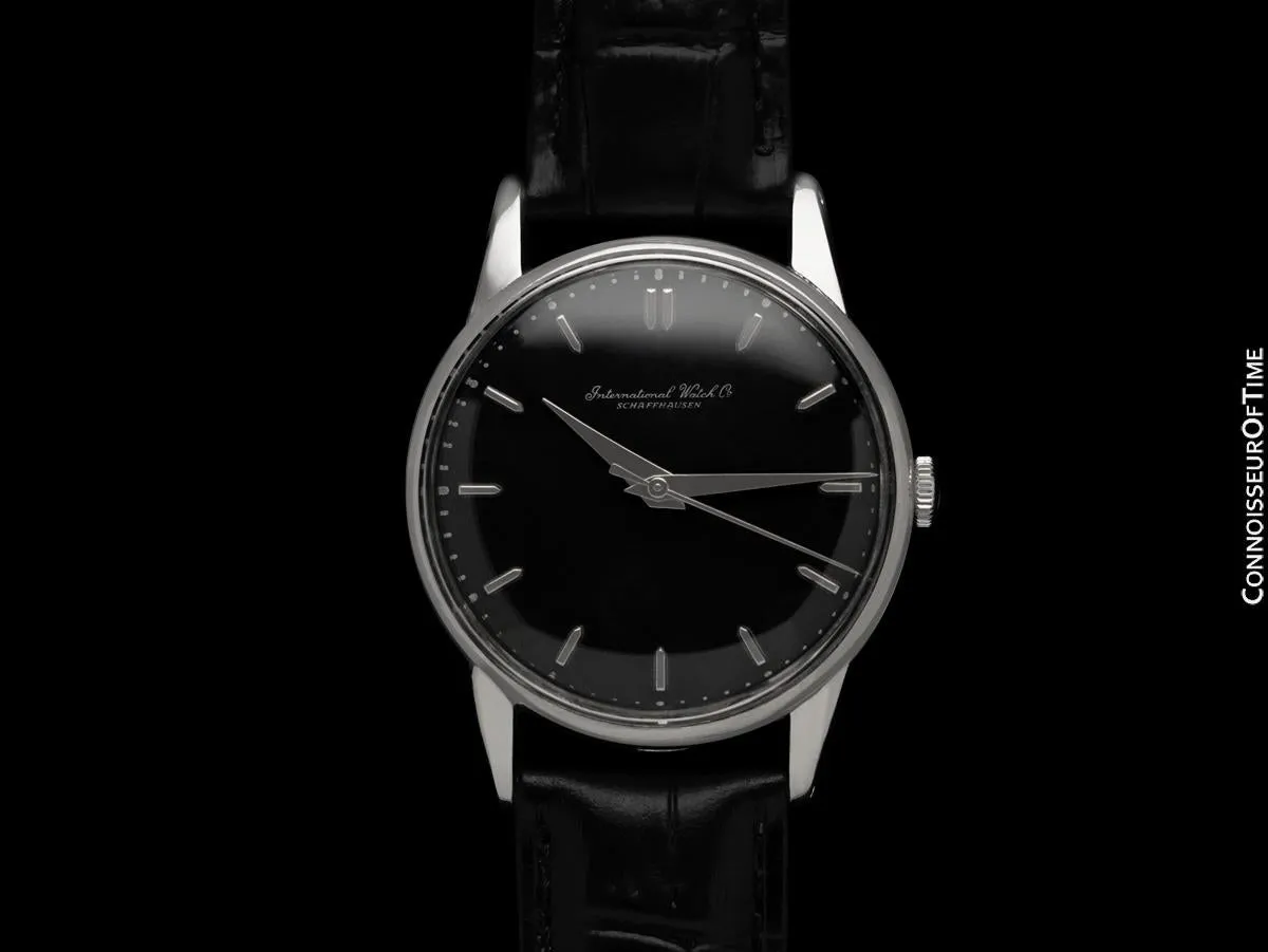 1957 IWC Vintage Mens Cal. 89 Dress Watch - Platinum