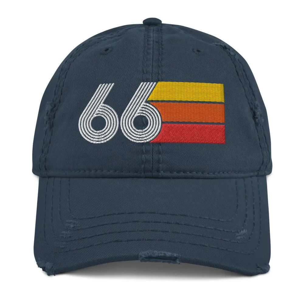 1966 Retro 66 Distressed Dad Hat