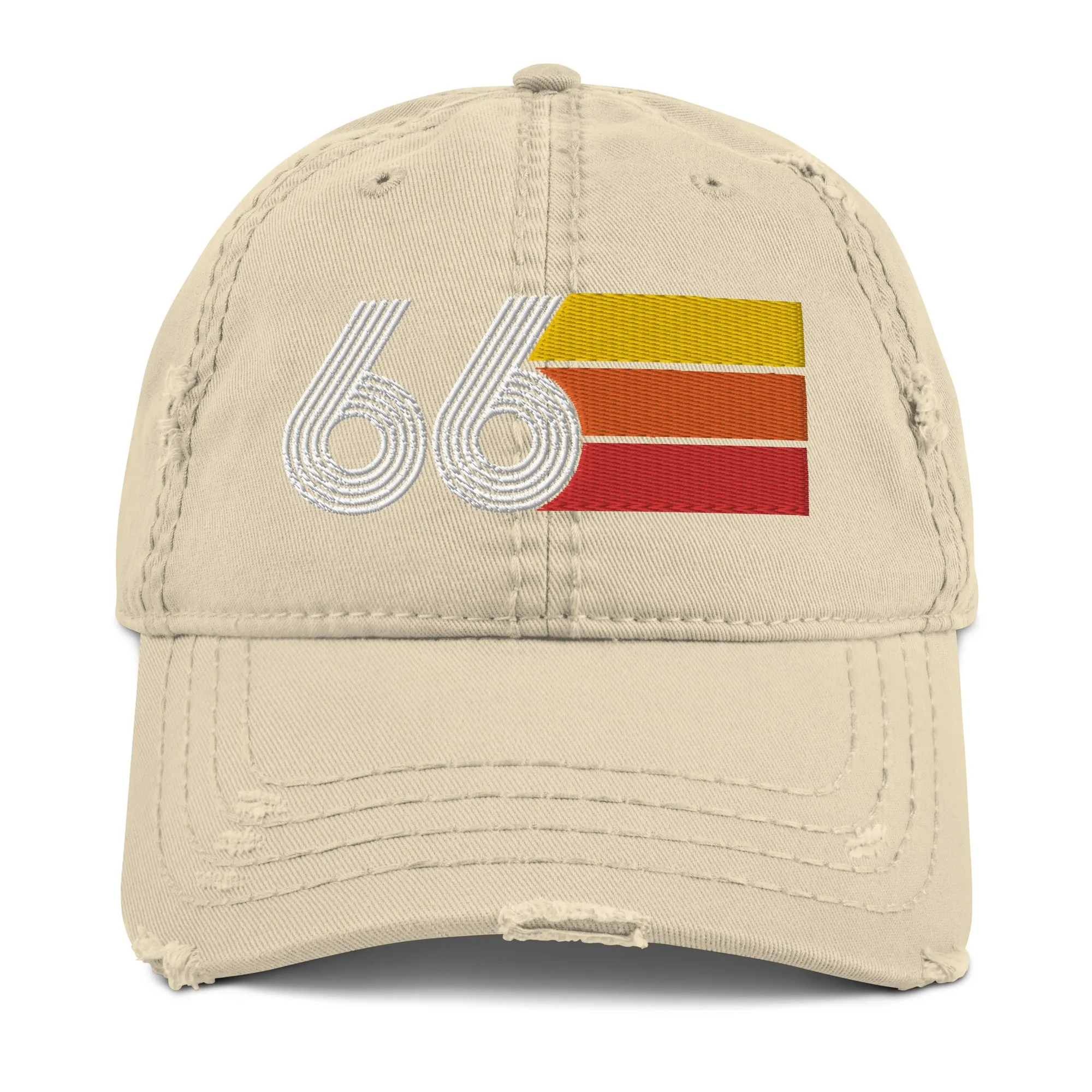 1966 Retro 66 Distressed Dad Hat