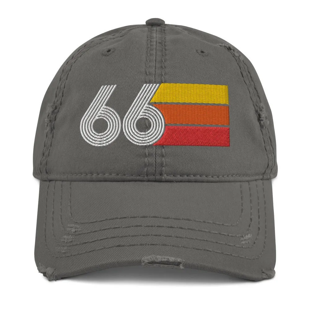 1966 Retro 66 Distressed Dad Hat