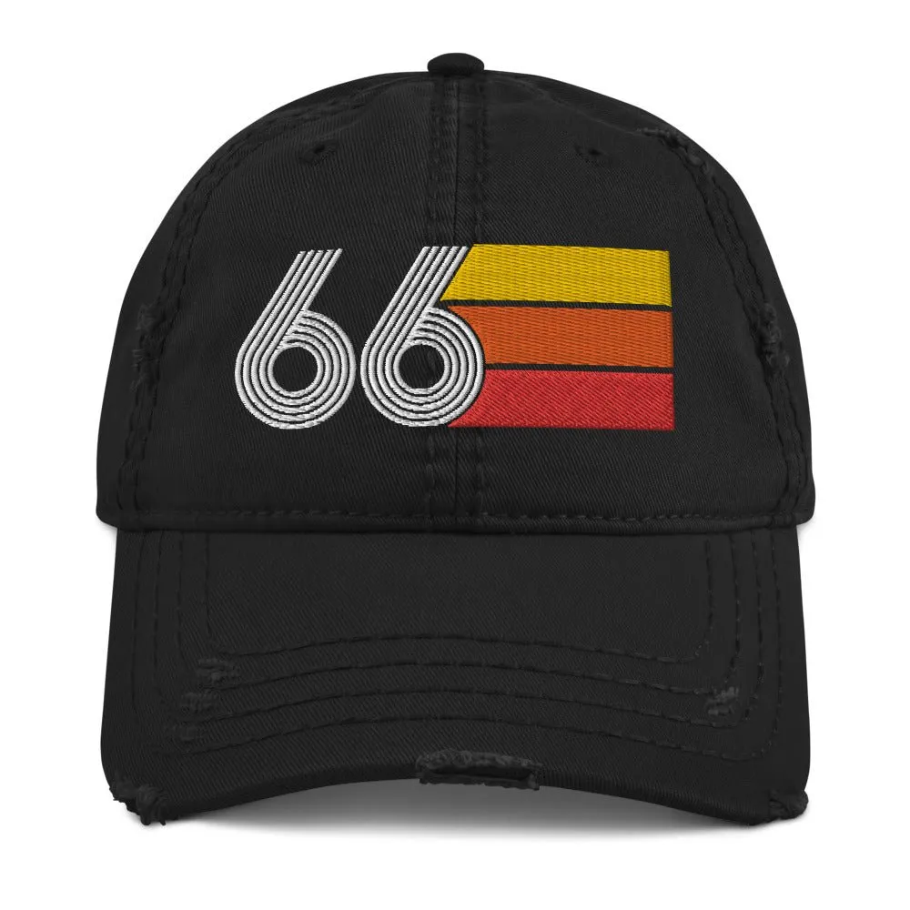1966 Retro 66 Distressed Dad Hat