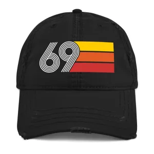 1969 Retro 69 Distressed Dad Hat