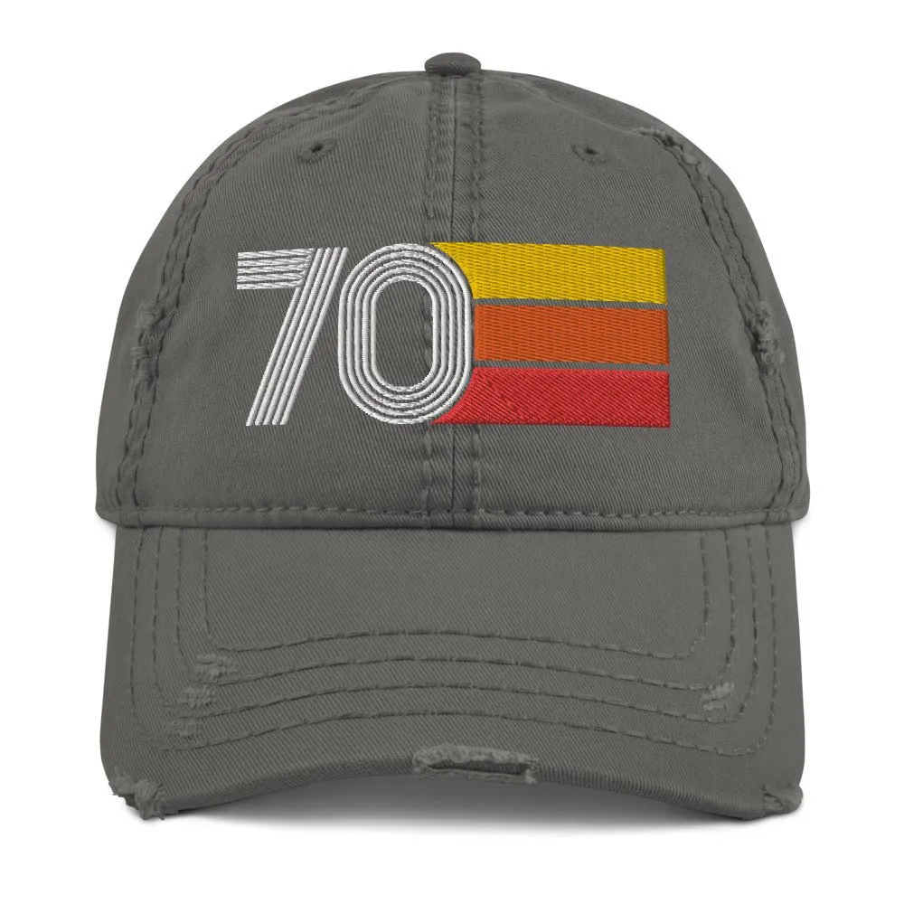 1970 Retro 70 Distressed Dad Hat