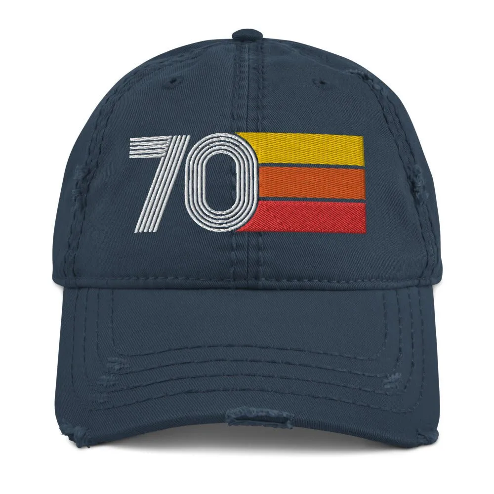 1970 Retro 70 Distressed Dad Hat