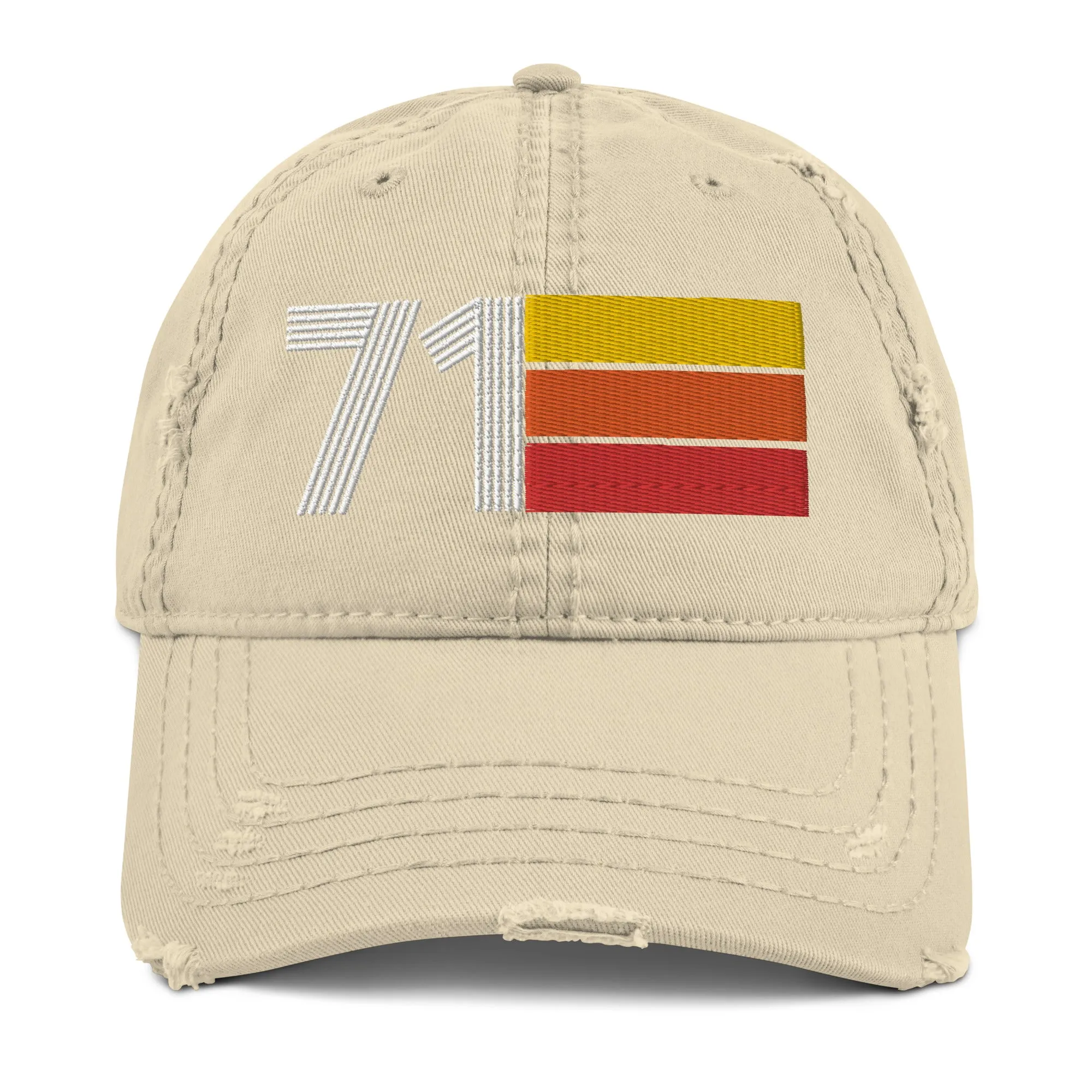 1971 Retro 71 Distressed Dad Hat