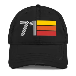 1971 Retro 71 Distressed Dad Hat