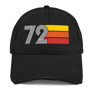 1972 Retro 72 Distressed Dad Hat