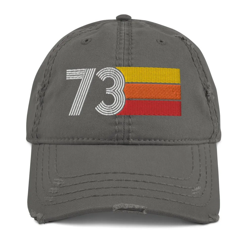 1973 Retro 73 Distressed Dad Hat