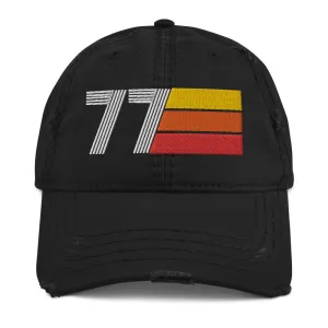 1977 Retro Distressed Dad Hat