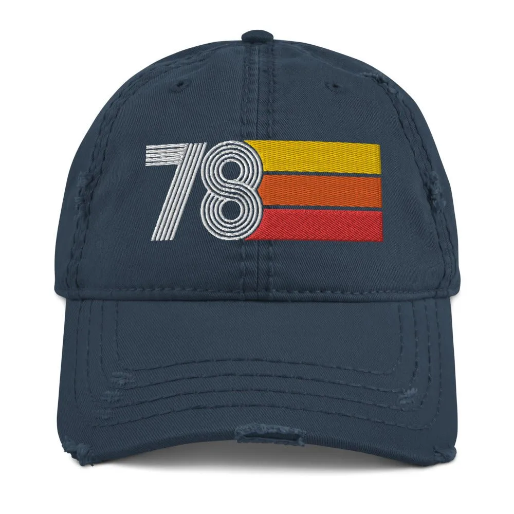 1978 Retro Distressed Dad Hat