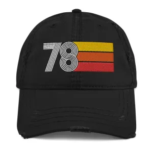 1978 Retro Distressed Dad Hat