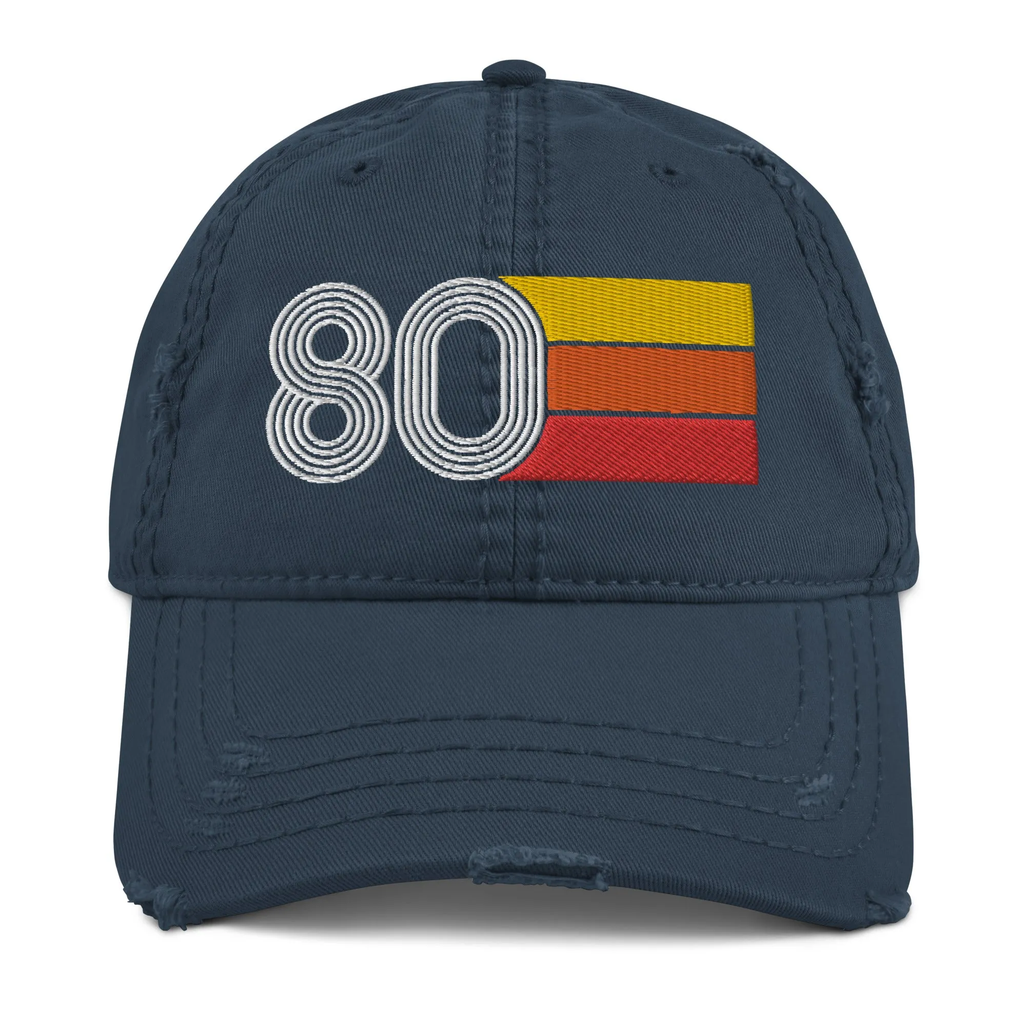 1980 Retro 80 Distressed Dad Hat