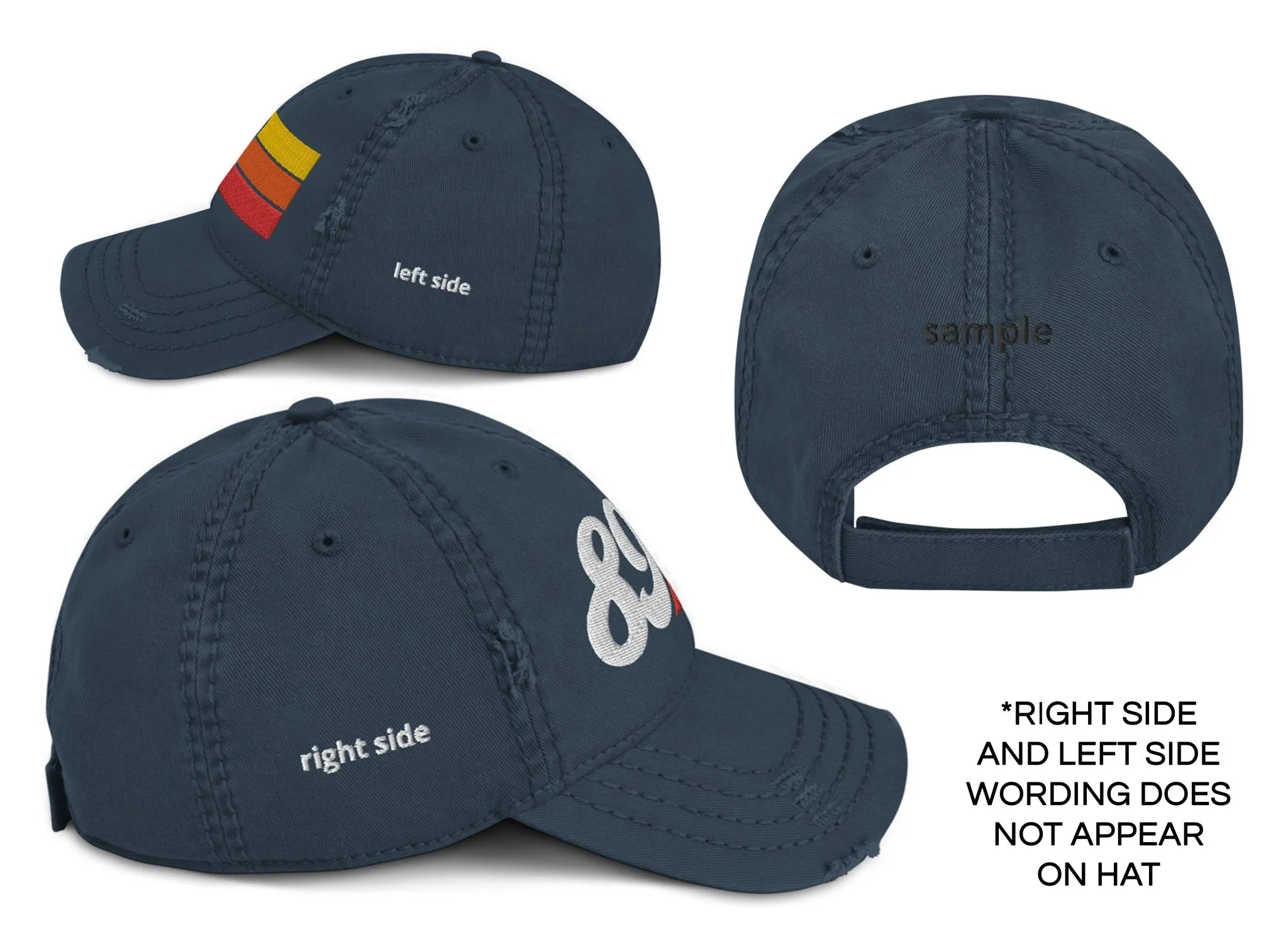 1981 Retro 81 Distressed Dad Hat