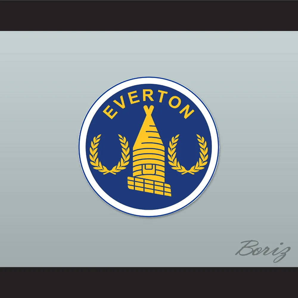 1982-1983 Everton Liverpool FC Blue Soccer Jersey
