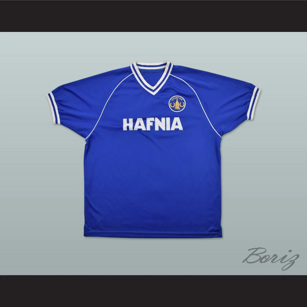 1982-1983 Everton Liverpool FC Blue Soccer Jersey
