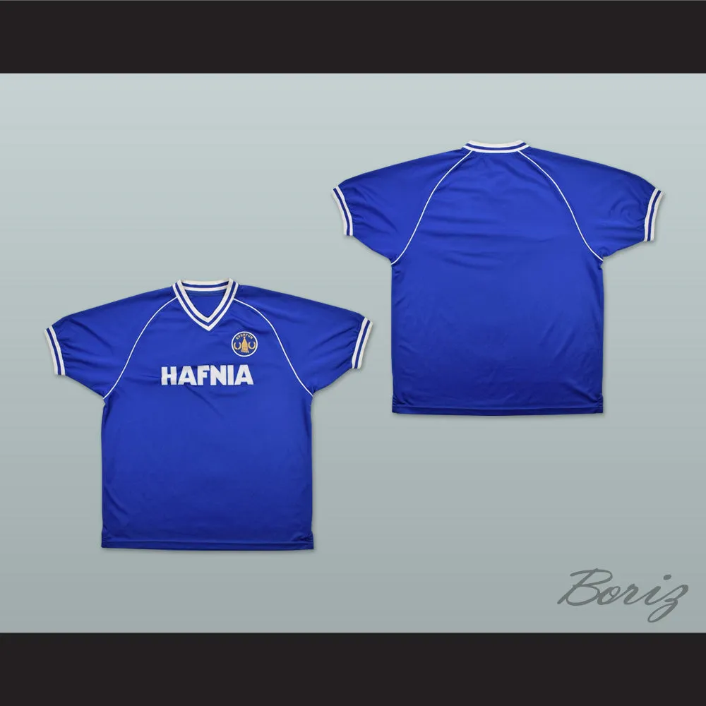 1982-1983 Everton Liverpool FC Blue Soccer Jersey