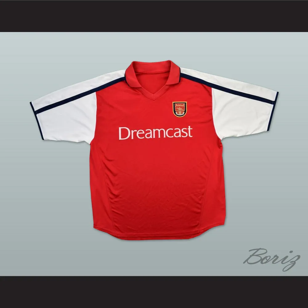 2000-2002 Arsenal London FC Red Soccer Jersey