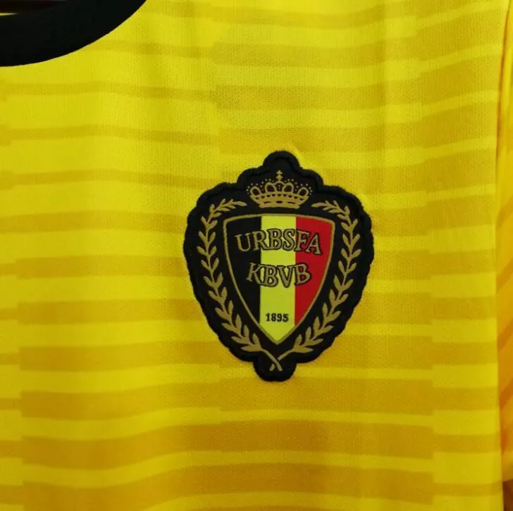 2018 Men Belgium Jersey Stadium Away Soccer Jersey World Cup Jersey Fanatics