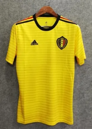 2018 Men Belgium Jersey Stadium Away Soccer Jersey World Cup Jersey Fanatics