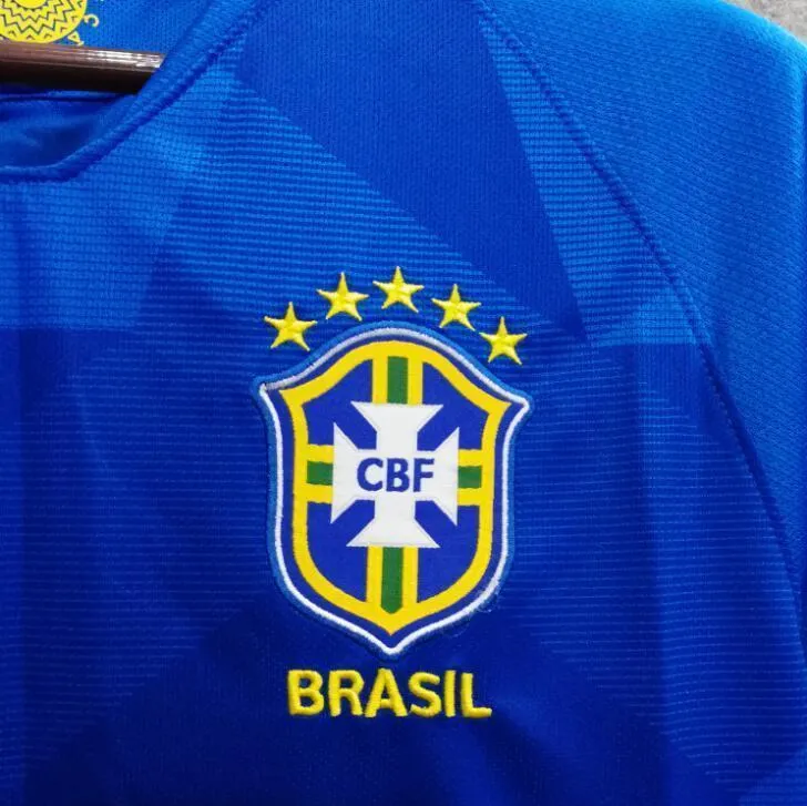 2018 Men Brazil Jersey Stadium Away Soccer Jersey World Cup Jersey Fanatics