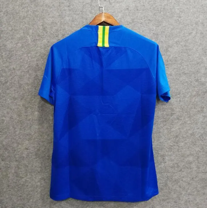 2018 Men Brazil Jersey Stadium Away Soccer Jersey World Cup Jersey Fanatics