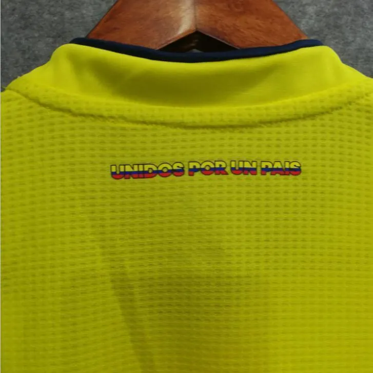 2018 Men Colombia Jersey Home Stadium Soccer Jersey World Cup Jersey Player
