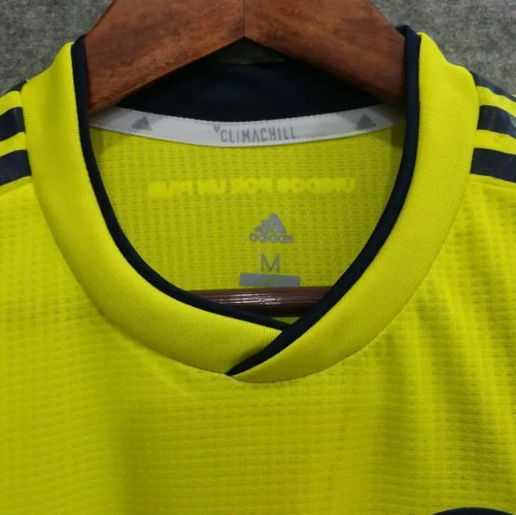 2018 Men Colombia Jersey Home Stadium Soccer Jersey World Cup Jersey Player