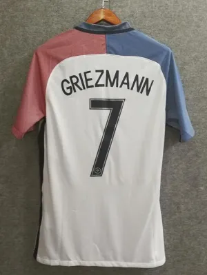 2018 Men France #7 Griezmann Jersey Away Soccer World Cup Jersey Player