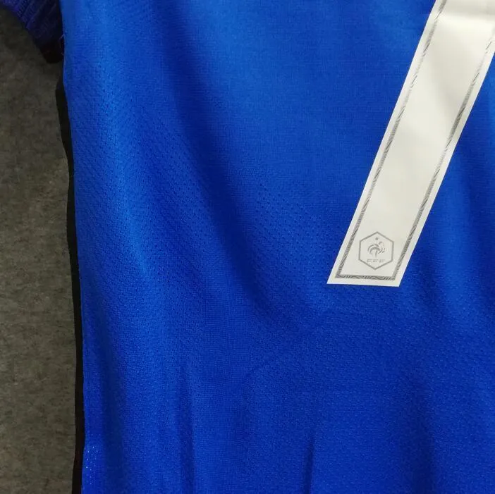 2018 Men France #7 Griezmann Jersey Home World Cup Jersey Player