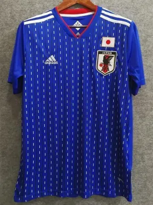 2018 Men Japan Jersey Stadium Home Soccer Jersey World Cup Jersey Fanatics