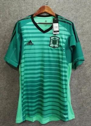 2018 Men Spain Jersey Goalkeeper Soccer Jersey World Cup Jersey