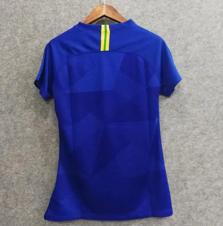 2018 Women Brazil Jersey Stadium Away Soccer Jersey World Cup Jersey Fanatics