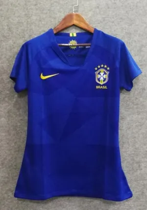 2018 Women Brazil Jersey Stadium Away Soccer Jersey World Cup Jersey Fanatics