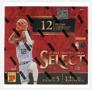 2021-22 Panini Select Basketball Asia Tmall Trading Cards