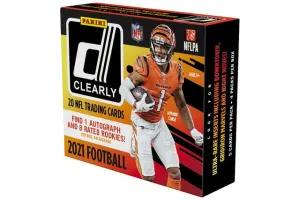 2021 Panini Clearly Donruss Football Hobby Box