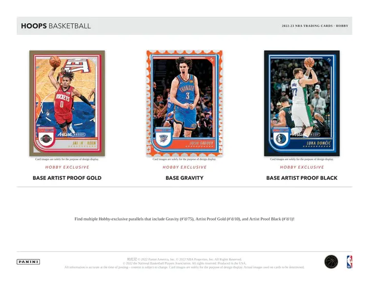 2022/23 Panini NBA Hoops Basketball Hobby