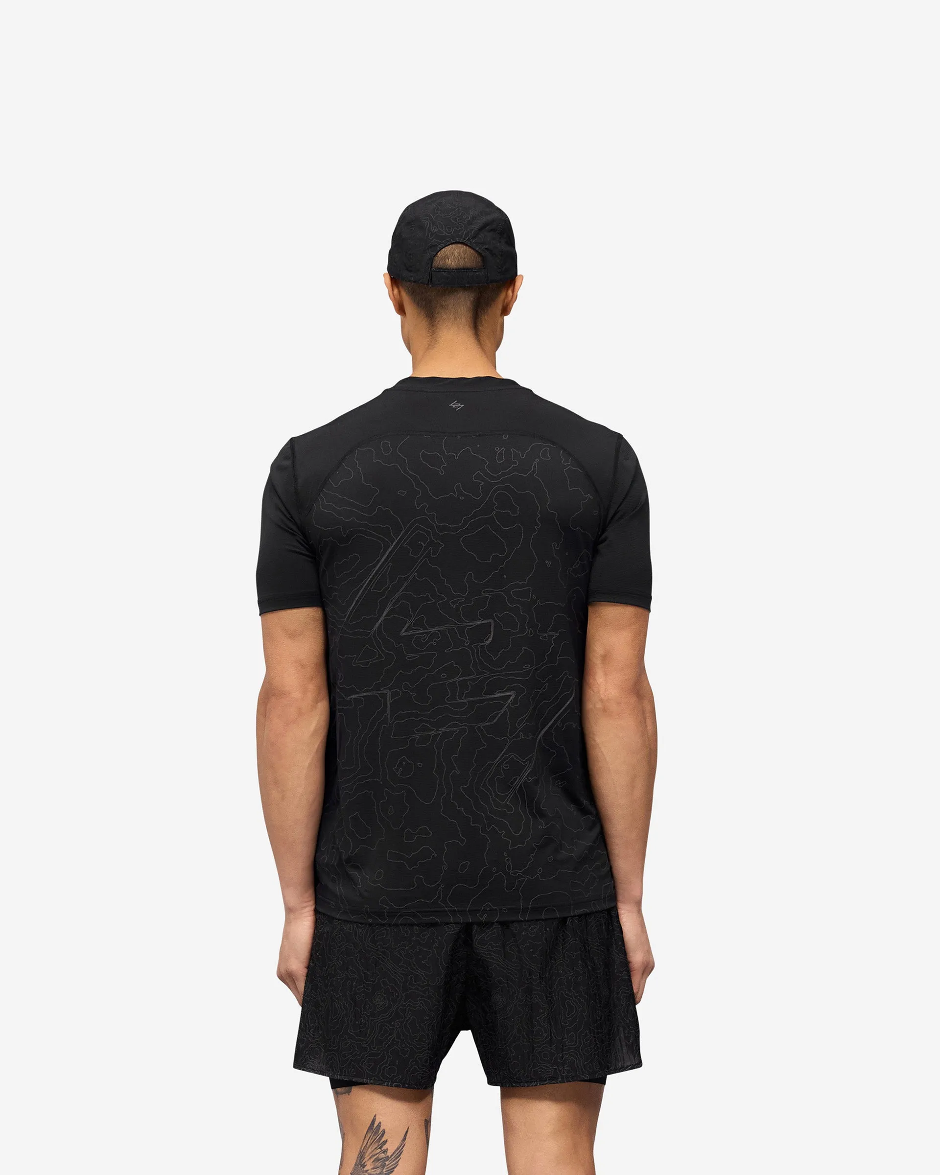 247 Contour Run T-Shirt - Black