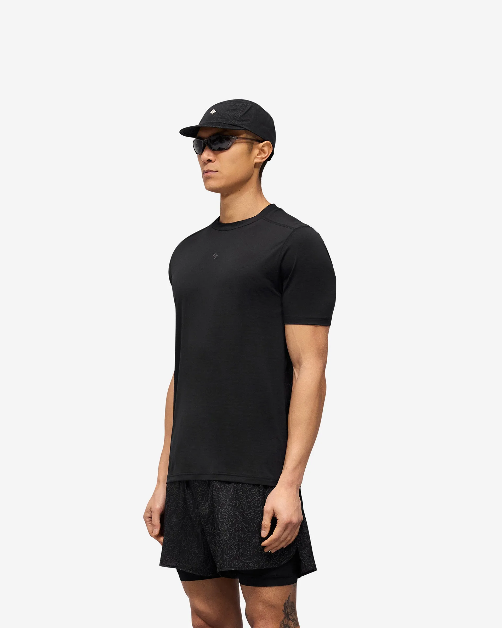 247 Contour Run T-Shirt - Black