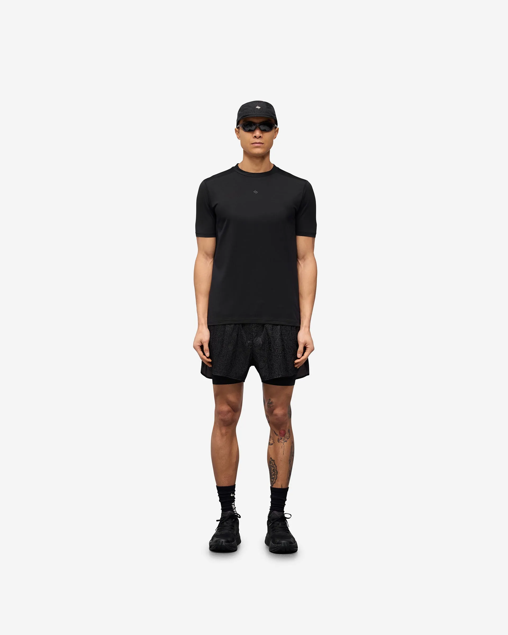 247 Contour Run T-Shirt - Black