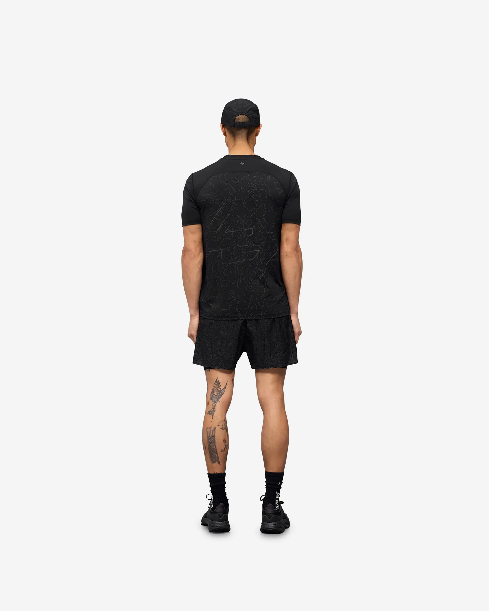 247 Contour Run T-Shirt - Black