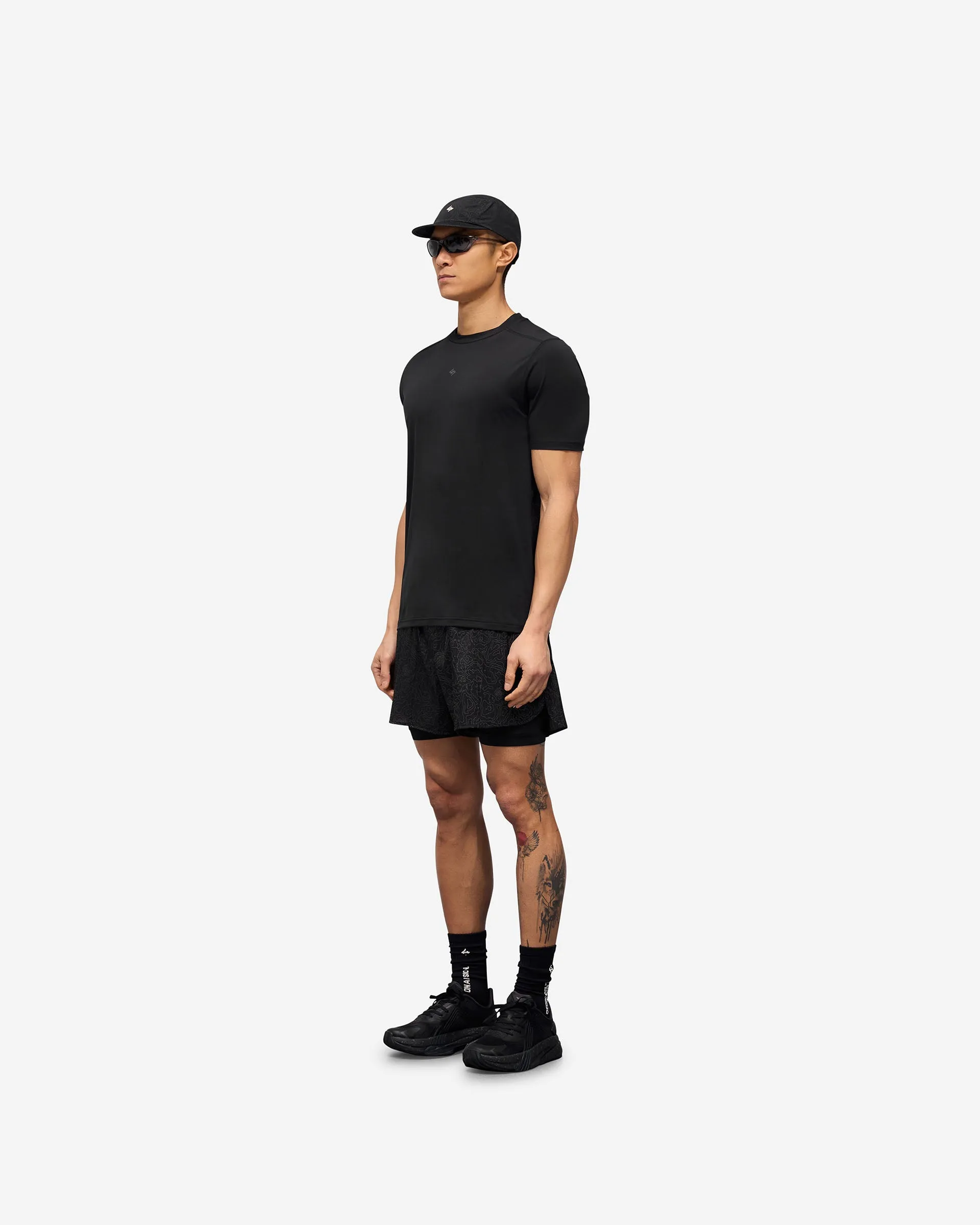 247 Contour Run T-Shirt - Black