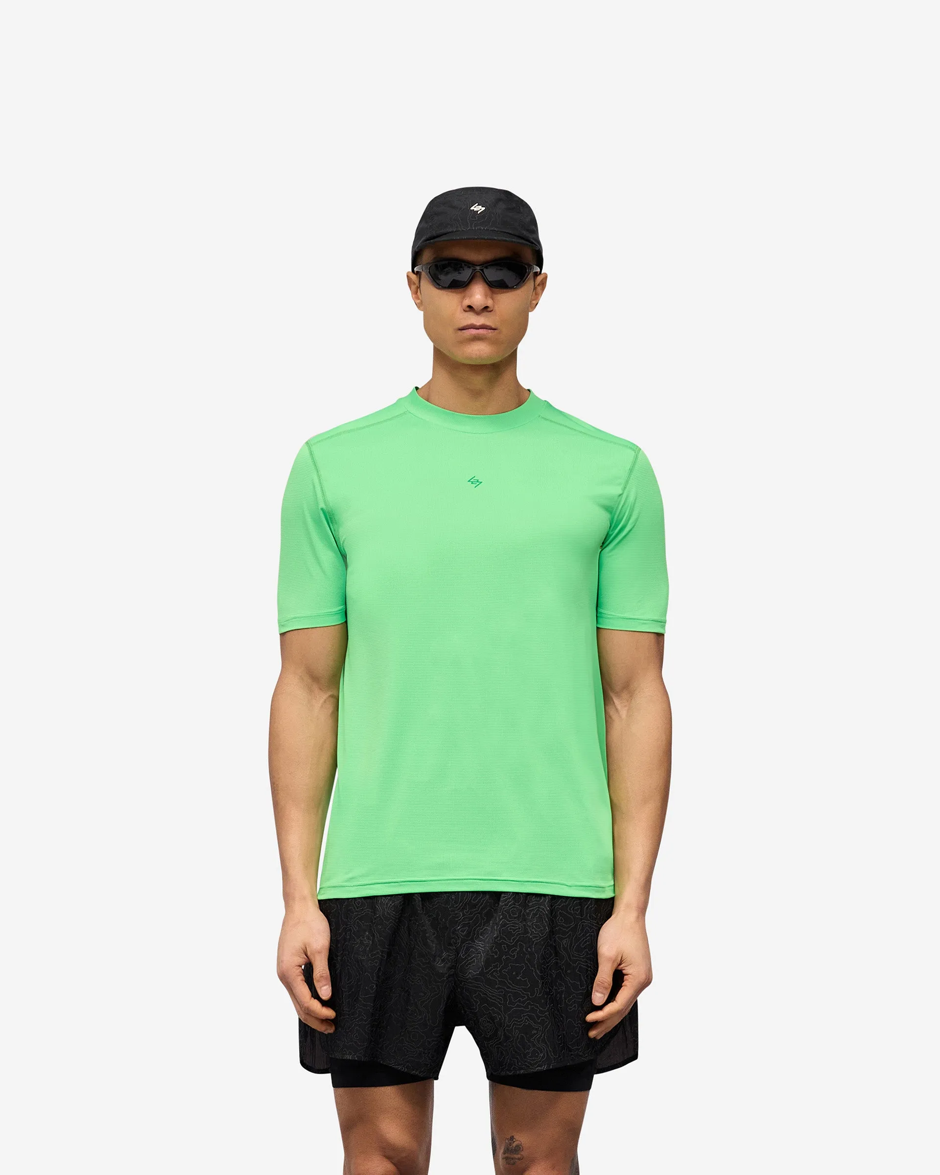 247 Contour Run T-Shirt - Speed Green