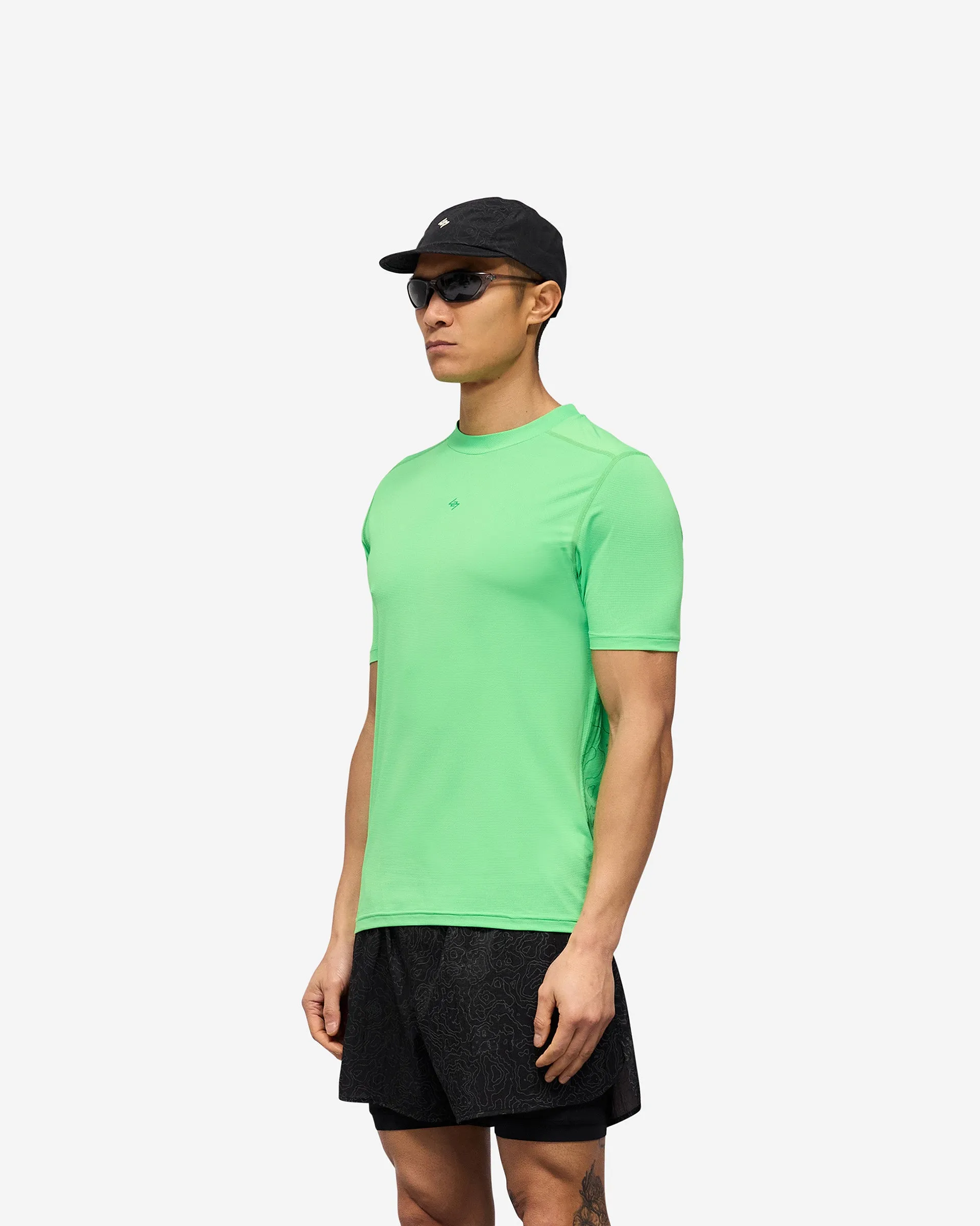 247 Contour Run T-Shirt - Speed Green