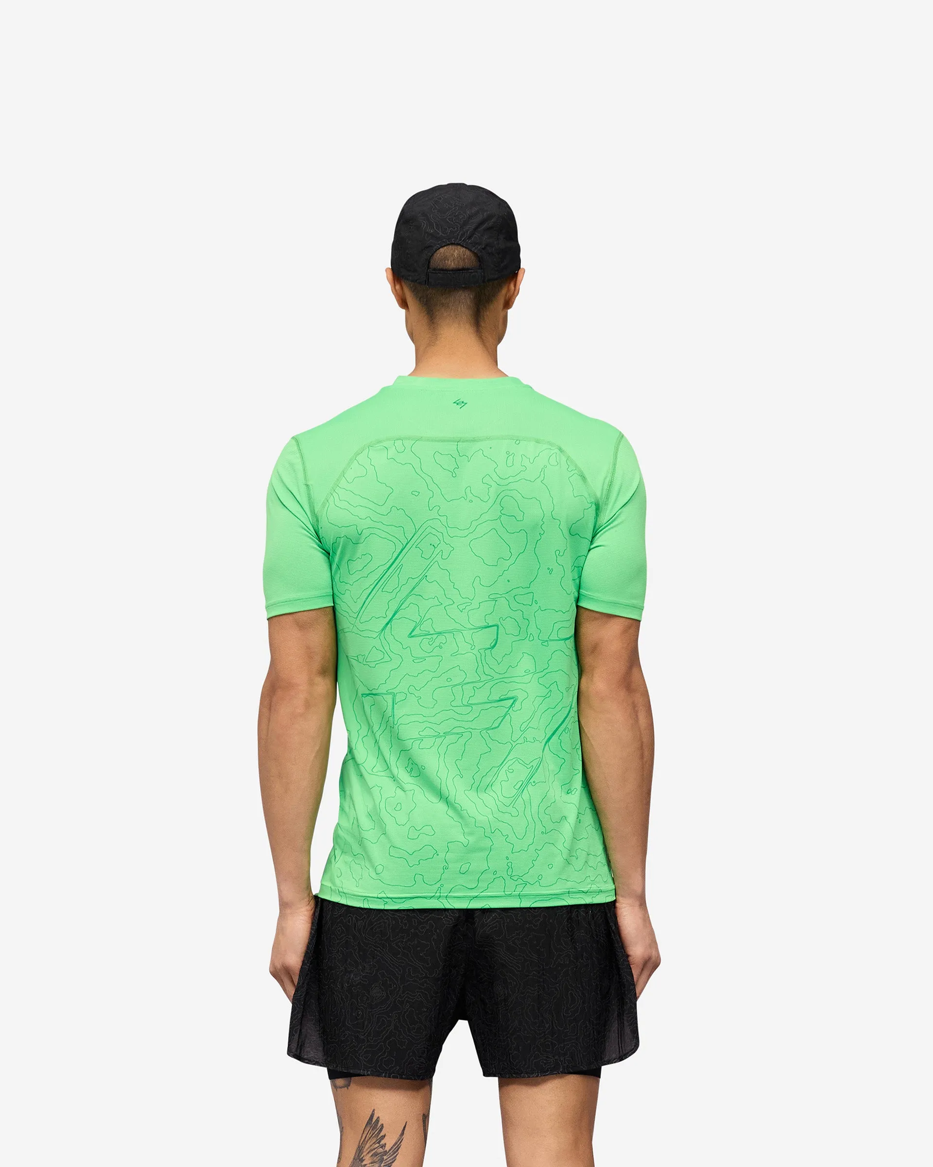 247 Contour Run T-Shirt - Speed Green