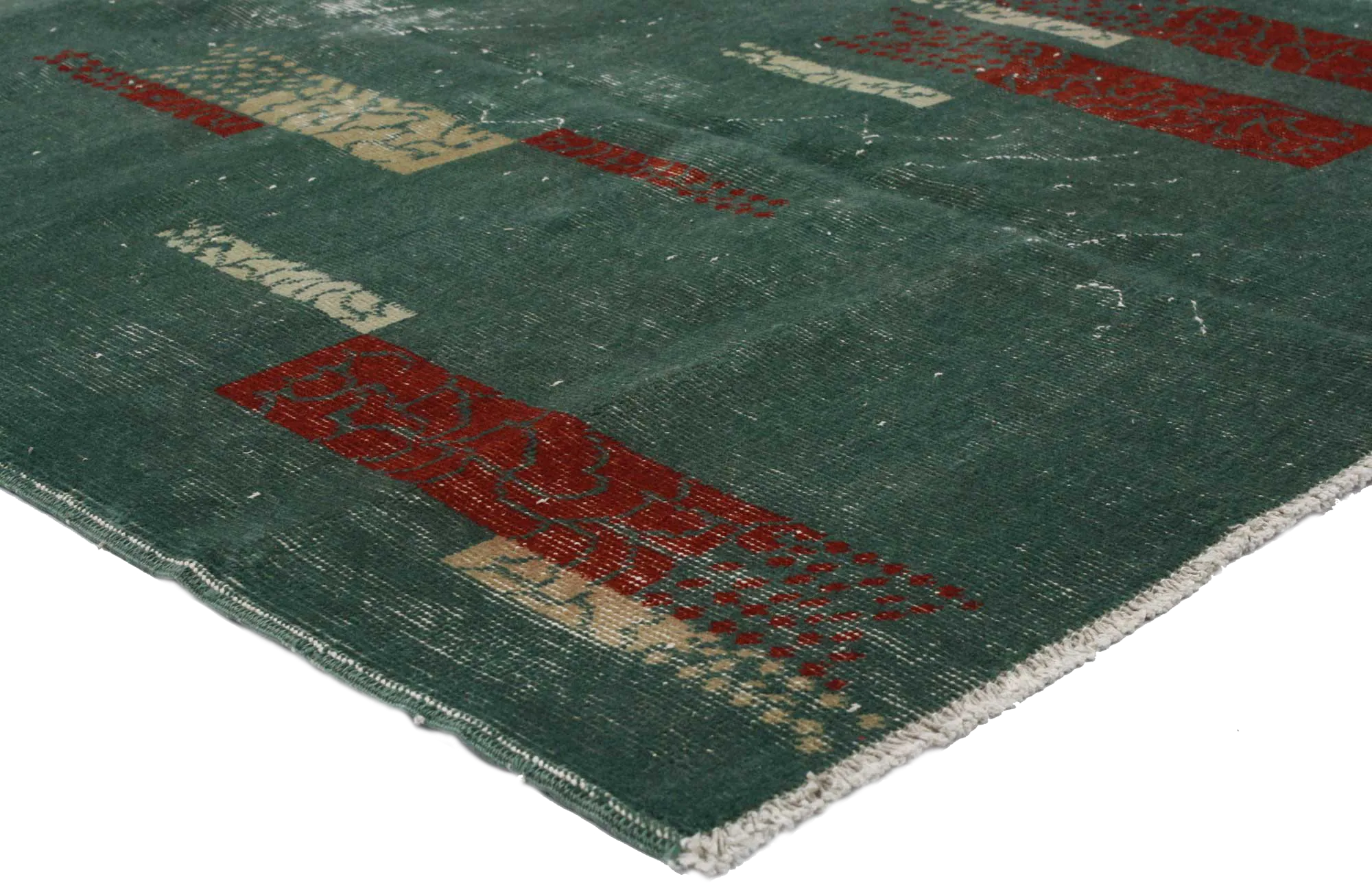 4 x 7 Zeki Muren Vintage Sivas Rug 51582