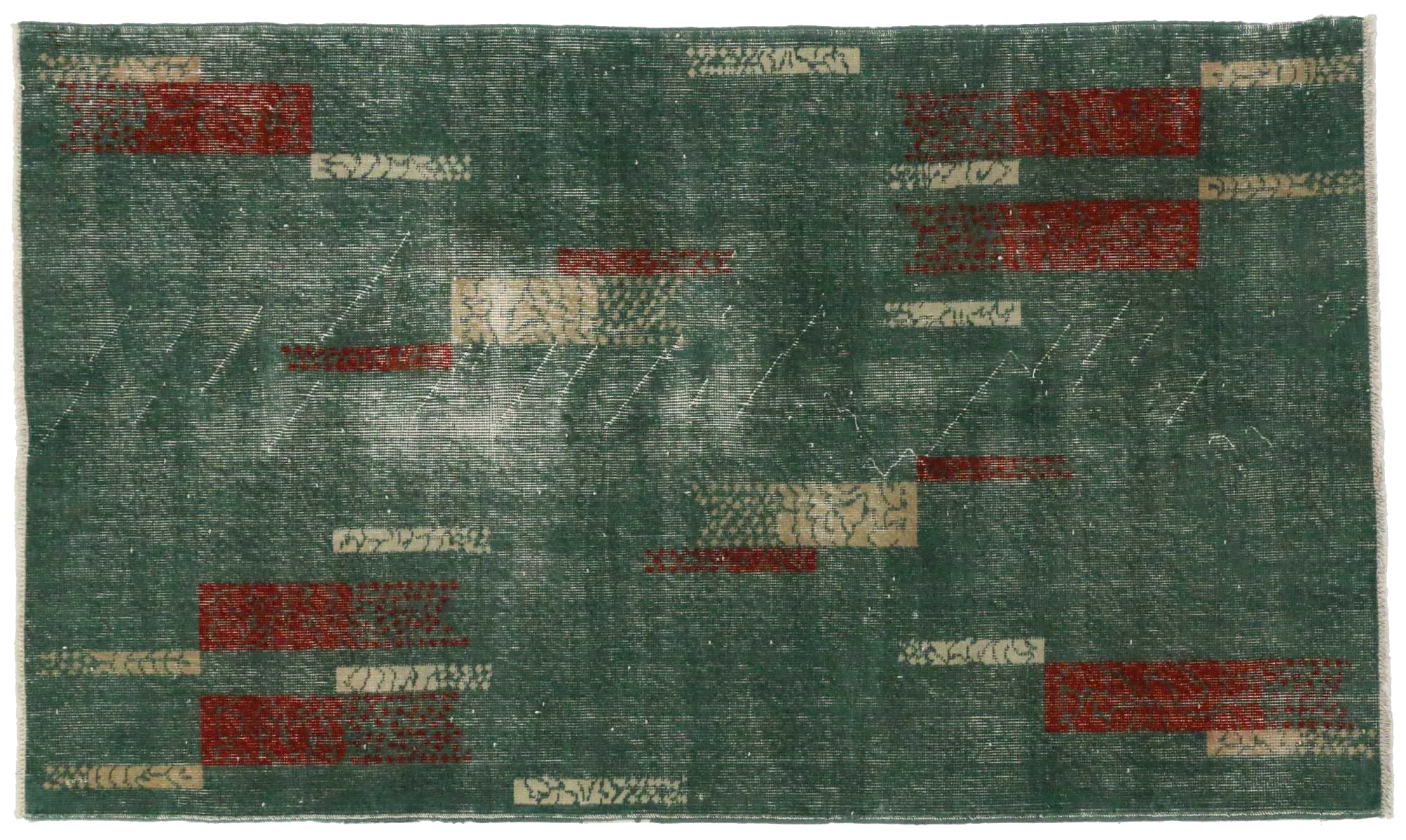 4 x 7 Zeki Muren Vintage Sivas Rug 51582
