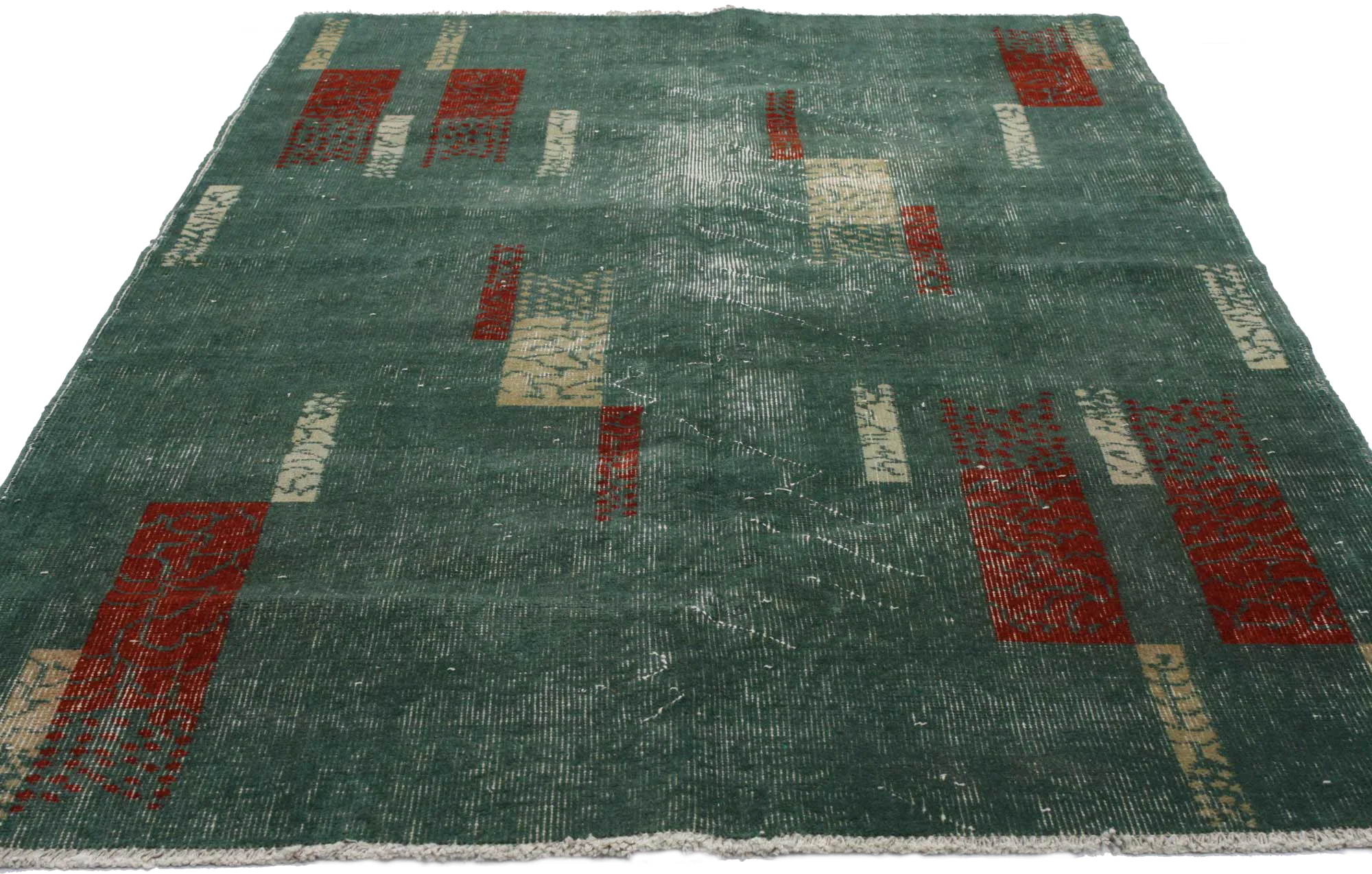 4 x 7 Zeki Muren Vintage Sivas Rug 51582