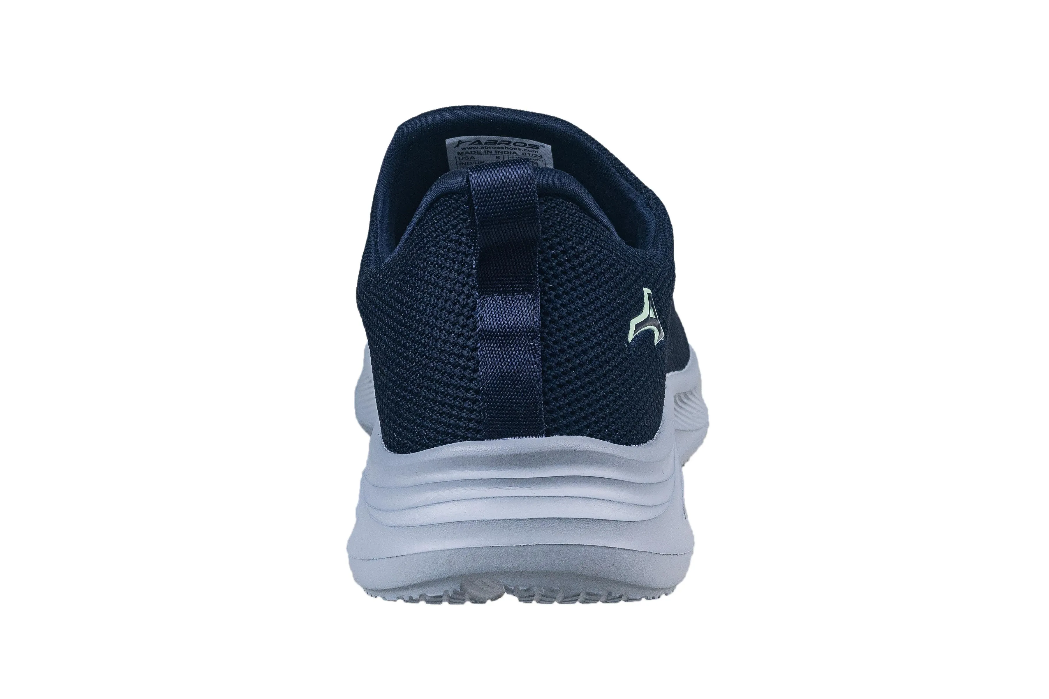 Abros Gents Navy / Ice Green Sports Shoe