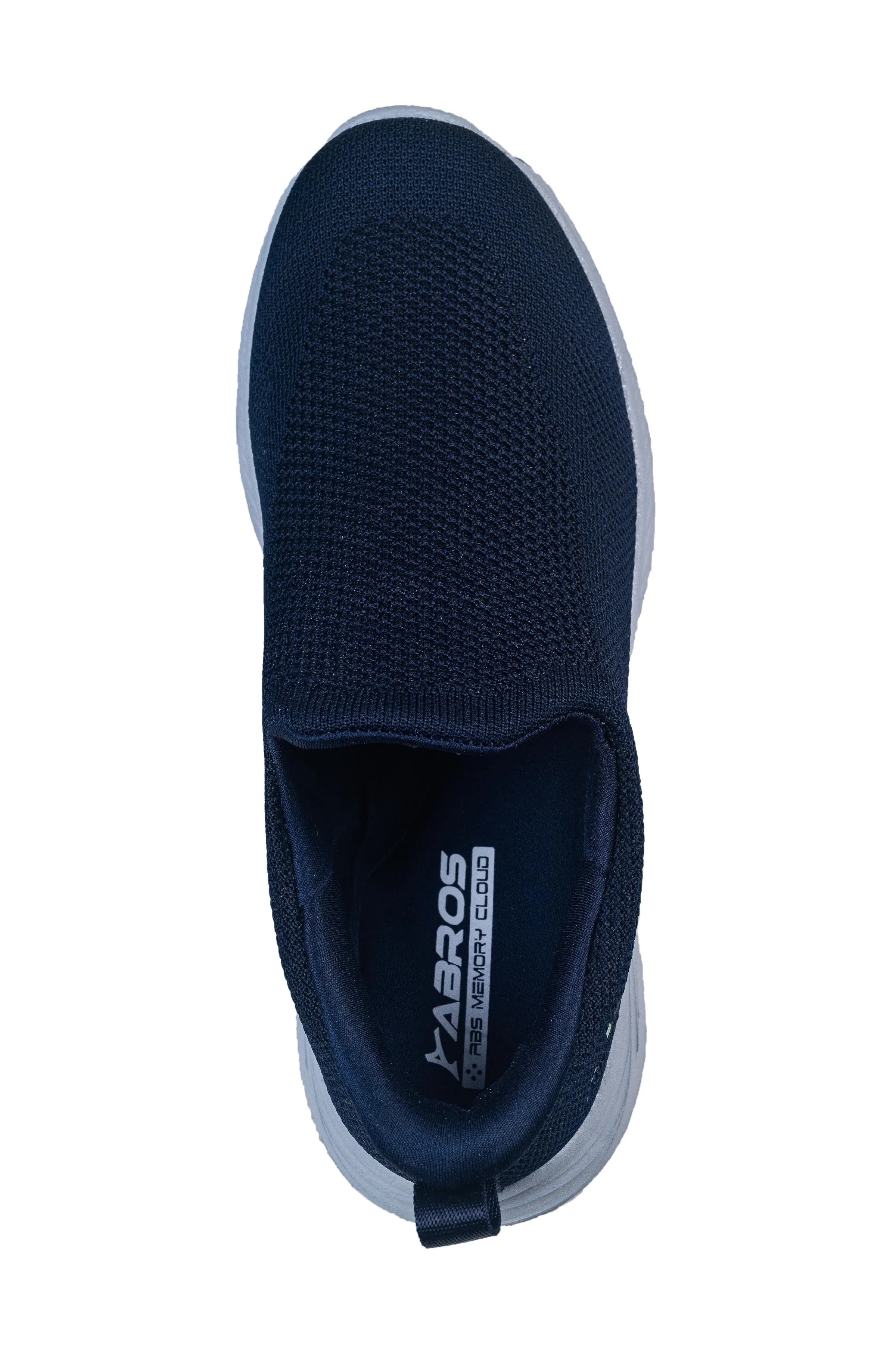 Abros Gents Navy / Ice Green Sports Shoe