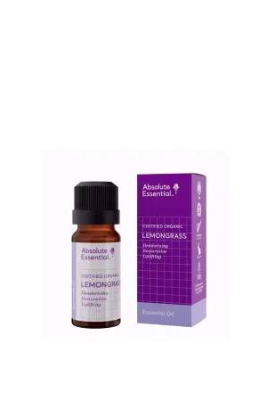 Absolute Essential Oil Organic Lemongrass Oil 10ml